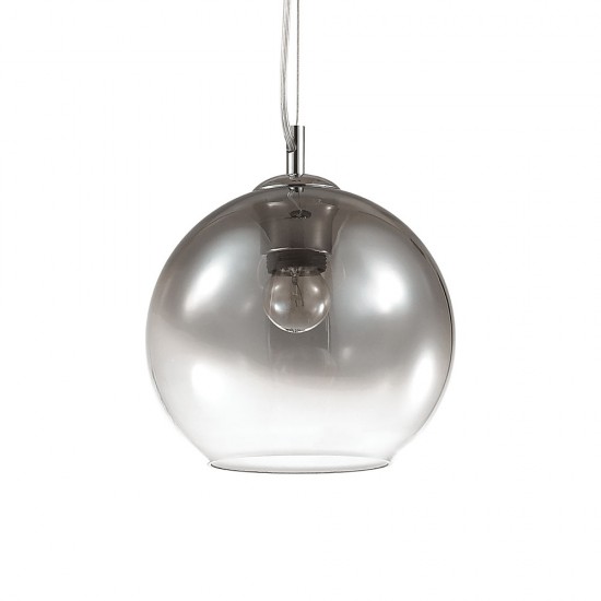 Pendul Ideal Lux Nemo Sp1 D20 Fade E27, Crom, 149585, Italia