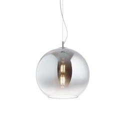 Pendul Ideal Lux Nemo Sp1 D30 Fade E27, Crom, 149592, Italia