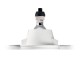 Downlight Standard Ideal Lux Samba Square D77 Gu10, Alb, 150116, Italia