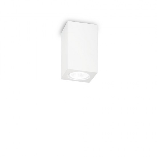 Downlight Circular Ideal Lux Tower Pl1 Square Gu10, Alb, 155791, Italia