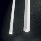 Pendul Tehnic Ideal Lux Ultrathin D040 Round Bianco Led, Alb, 156682, Italia