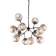 Candelabru Ideal Lux Kepler Sp12 E27, Negru, 162201, Italia