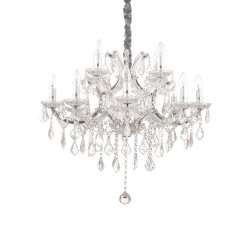 Candelabru Ideal Lux Napoleon Sp12 Cromo E14, Crom, 167251, Italia