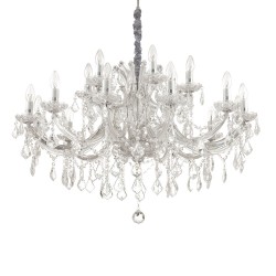 Candelabru Ideal Lux Napoleon Sp16 Cromo E14, Crom, 167268, Italia