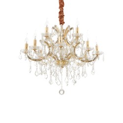 Candelabru Ideal Lux Napoleon Sp12 Oro E14, Auriu, 167404, Italia