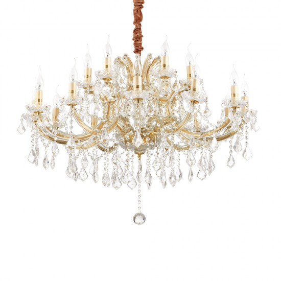 Candelabru Ideal Lux Napoleon Sp16 Oro E14, Auriu, 167411, Italia