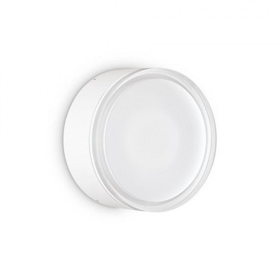 Plafoniera Exterior Ideal Lux Urano Pl1 Big Bianco Gx53, Alb, 168050, Italia