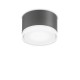 Plafoniera Exterior Ideal Lux Urano Pl1 Small Antracite Gx53, Antracit, 168111, Italia