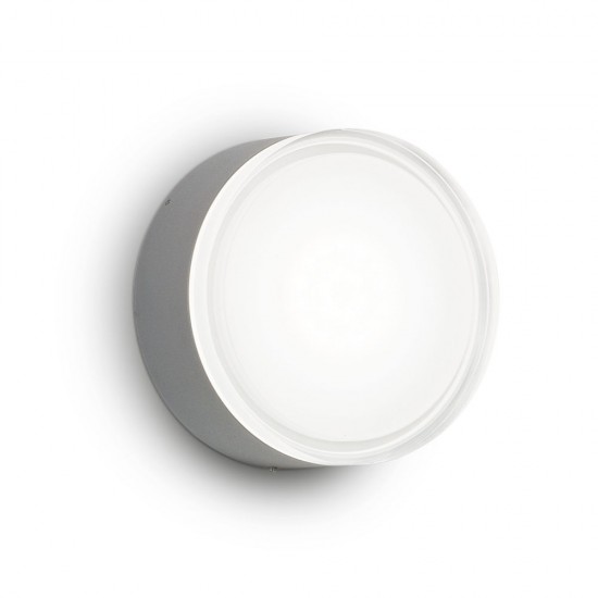 Plafoniera Exterior Ideal Lux Urano Pl1 Big Antracite Gx53, Antracit, 168135, Italia
