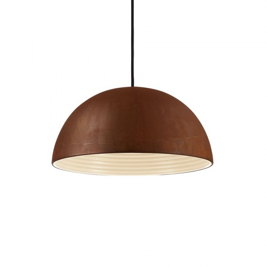 Pendul Ideal Lux Folk Sp1 D40 Rame E27, Negru, 174211, Italia