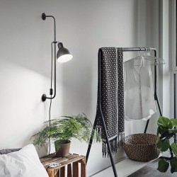 Aplica Tehnica Ideal Lux Shower Ap1 E27, Negru, 179643, Italia
