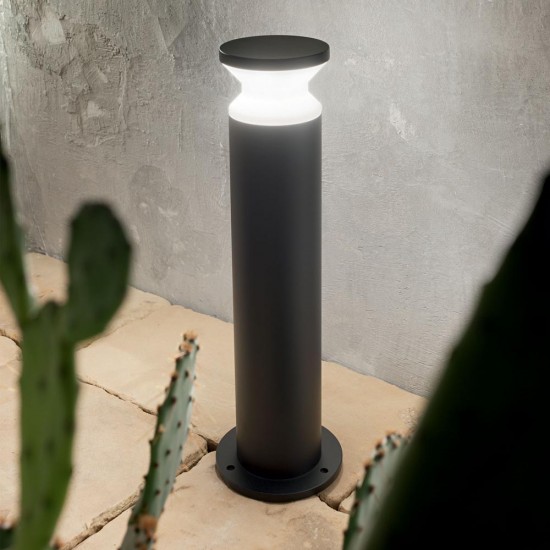 Stalp Ideal Lux Torre Pt1 Big Nero E27, Negru, 186955, Italia