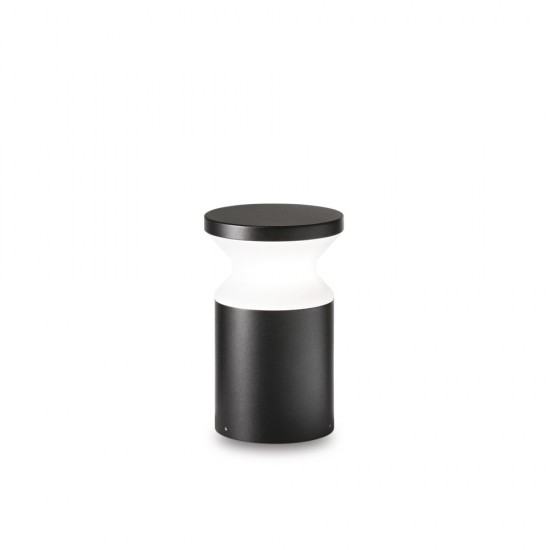 Stalp Ideal Lux Torre Pt1 Small Nero E27, Negru, 186979, Italia