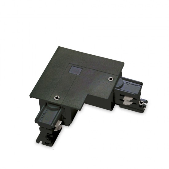Accesoriu Colt Sina Ideal Lux Link Trim Main Connector Corner Left On-Off Bk Negru, 188126, Italia