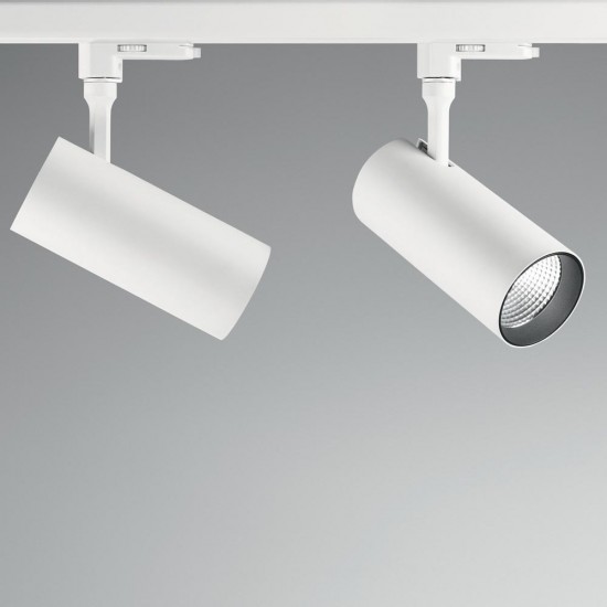 Downlight pe Sina 3 Faze Ideal Lux Smile 20W Cri90 24° 3000K Wh Led, Alb, 189659, Italia