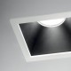 Downlight Incastrat Ideal Lux Game Square Wh Bk Led, Alb, 192352, Italia