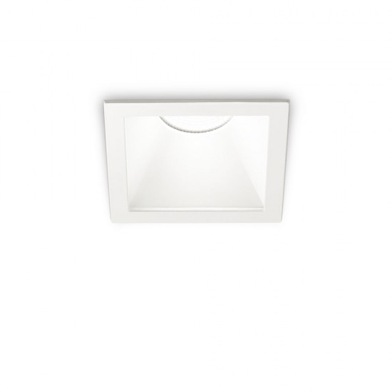 Downlight Incastrat Ideal Lux Game Square Wh Wh Led, Alb, 192376, Italia