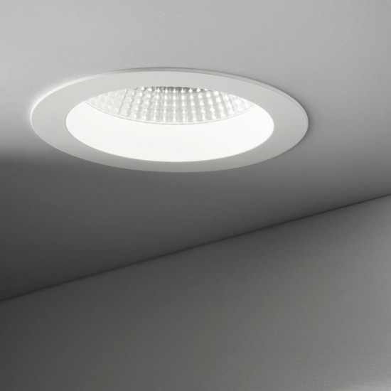 Downlight Incastrat Ideal Lux Basic Accent 20W 3000K Led, Alb, 193472, Italia