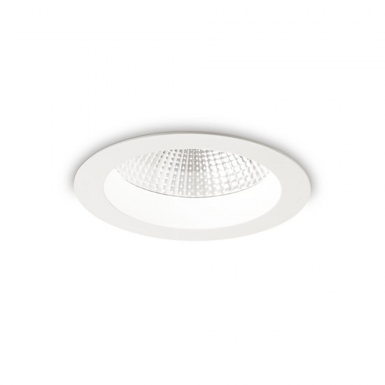 Downlight Incastrat Ideal Lux Basic Accent 20W 3000K Led, Alb, 193472, Italia