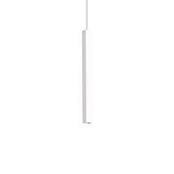 Pendul Tehnic Ideal Lux Ultrathin D040 Square Bianco Led, Alb , 194189, Italia