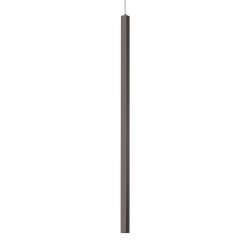 Pendul Tehnic Ideal Lux Ultrathin D100 Square Nero Led, Gri, 194196, Italia