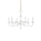 Candelabru Ideal Lux Justine Sp6 E14, Alb, 197500, Italia