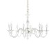 Candelabru Ideal Lux Justine Sp8 E14, Alb, 197524, Italia