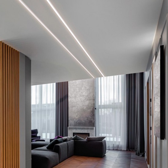 Profil Banda Led Ideal Lux Slot Sur D15Xd5 2000 Mm Al Aluminiu, 203072, Italia