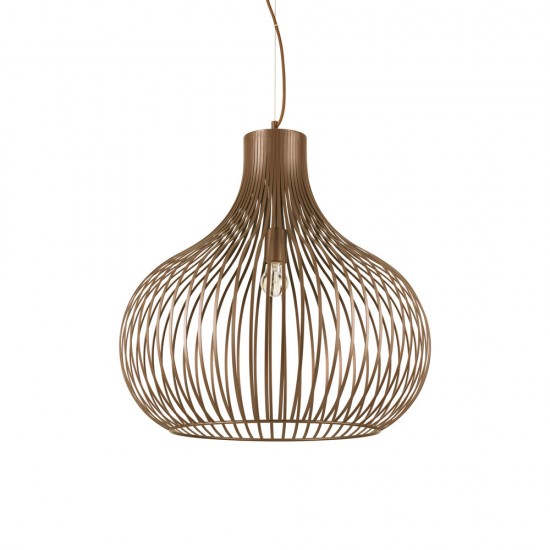 Pendul Ideal Lux Onion Sp1 D60 E27, Maro, 205311, Italia
