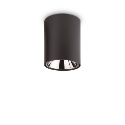 Downlight Circular Ideal Lux Nitro 10W Round Nero Led, Negru, 206004, Italia