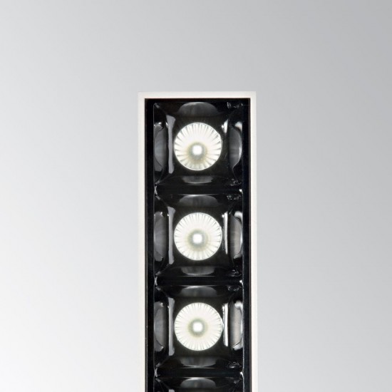 Downlight Incastrata Ideal Lux Lika 12,5W 3000K Trimless Led, Negru, 206226, Italia