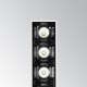 Downlight Incastrata Ideal Lux Lika 12,5W 3000K Trimless Led, Negru, 206226, Italia