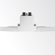 Downlight Incastrata Ideal Lux Lika 12,5W 3000K Trimless Led, Negru, 206226, Italia