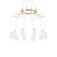 Candelabru Ideal Lux Karousel Sp10 G9, Auriu, 206394, Italia