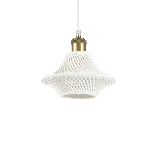 Pendul Ideal Lux Lugano Sp1 D21 E27, Auriu, 206806, Italia