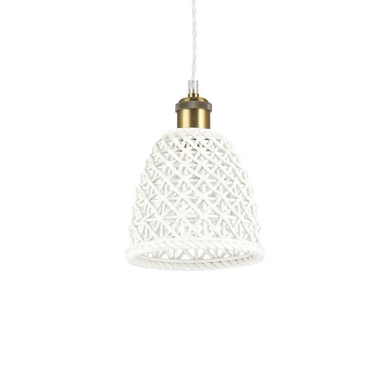 Pendul Ideal Lux Lugano Sp1 D16 E27, Auriu, 206820, Italia
