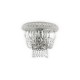 Aplica Ideal Lux Dubai Ap2 Cromo E14, Crom, 207155, Italia