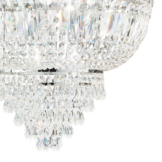 Aplica Ideal Lux Dubai Ap2 Cromo E14, Crom, 207155, Italia