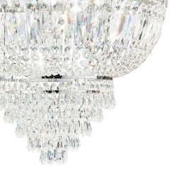 Lustra Plafon Ideal Lux Dubai Pl3 Cromo E14, Crom, 207162, Italia