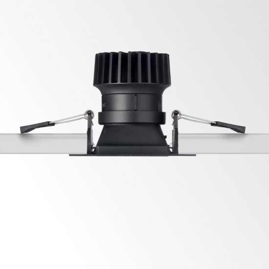 Accesoriu Spot Ideal Lux Dynamic Frame Square Bk Negru, 208732, Italia