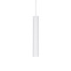 Pendul Tehnic Ideal Lux Tube D4 Bianco Led, Alb, 211459, Italia