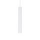Pendul Tehnic Ideal Lux Tube D6 Bianco Led, Alb, 211701, Italia