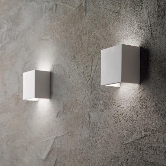 Aplica Ideal Lux Flash Gesso Ap1 Small G9, Alb, 214672, Italia