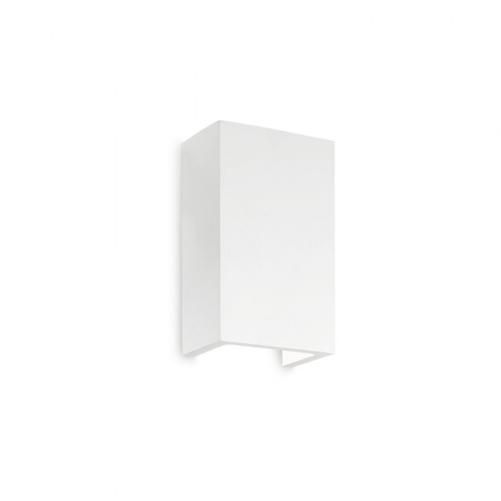 Aplica Ideal Lux Flash Gesso Ap1 High G9, Alb, 214689, Italia