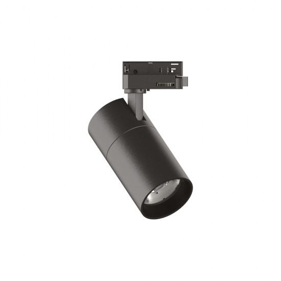 Downlight pe Sina 3 Faze Ideal Lux Quick 15W Cri80 30° 3000K Bk On-Off Led, Negru, 222523, Italia