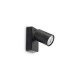 Aplica Ideal Lux Rudy Ap1 Nero Gu10, Negru, 229010, Italia