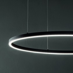 Suspensie Ideal Lux Oracle Slim D50 Round Wh 3000K Led, Alb, 229461, Italia