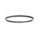 Suspensie Ideal Lux Oracle Slim D90 Round Bk 3000K Led, Negru, 229508, Italia