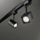 Downlight pe Sina 3 Faze Ideal Lux Spot Track Nero Gu10, Negru, 229720, Italia