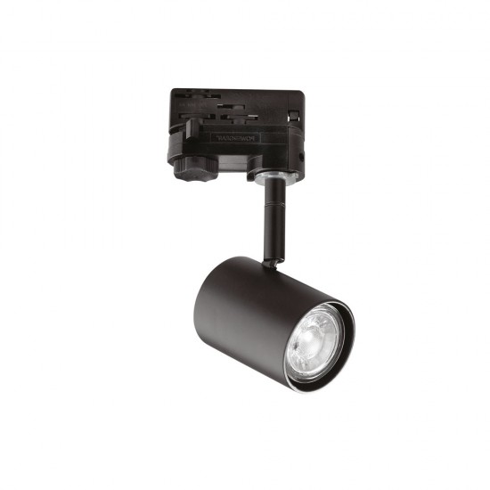 Downlight pe Sina 3 Faze Ideal Lux Spot Track Nero Gu10, Negru, 229720, Italia